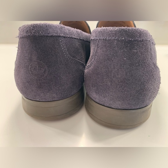 Peter Millar men’s 11.5 blue suede horse it loafers excellent condition - Picture 6 of 13